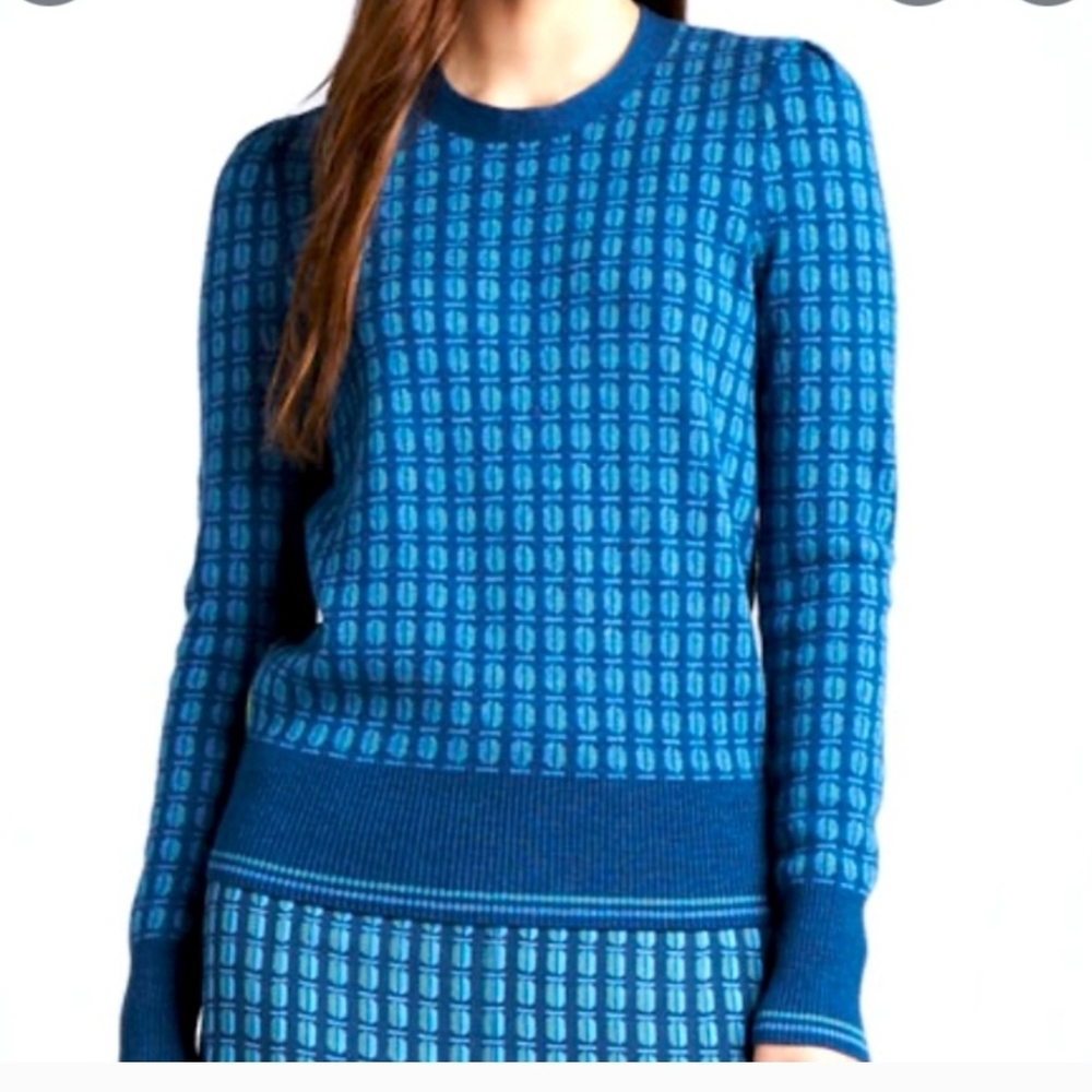Tory Burch Beetle Merino Sweater